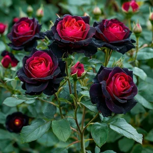 Роза Тень Феникса купить по цене от 402р. в интернет-магазине «Посадика» с доставкой почтой в в Вереяе и по всей России – [изображение №1].